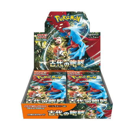 Pokemon Ancient Roar Display sv4K (Japan) - LAKE - CARDS