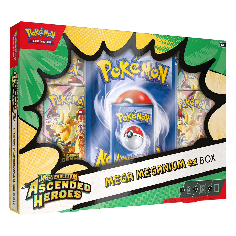 Pokémon TCG Ascended Heroes Mega Meganium ex Box Englisch