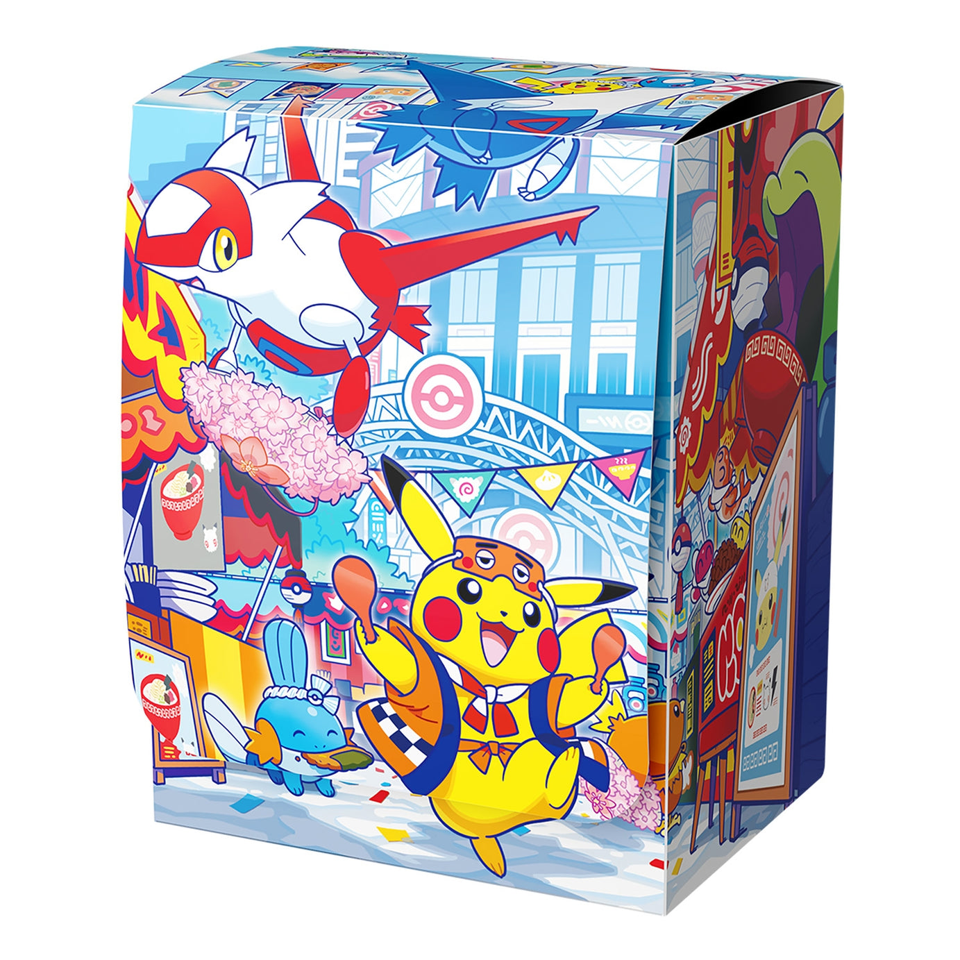 Pokémon Center Fukuoka – enthaltene Deckbox mit Pikachu, Latias und Latios