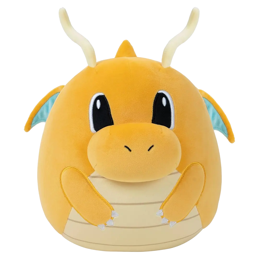 Pokémon Dragoran Squishmallow 25 cm – Vorderansicht