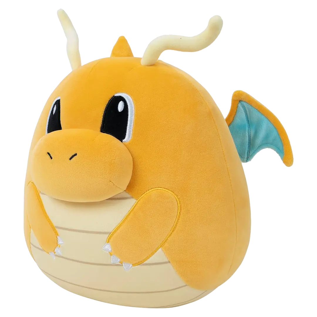 Pokémon Dragoran Squishmallow 25 cm – Seitenansicht