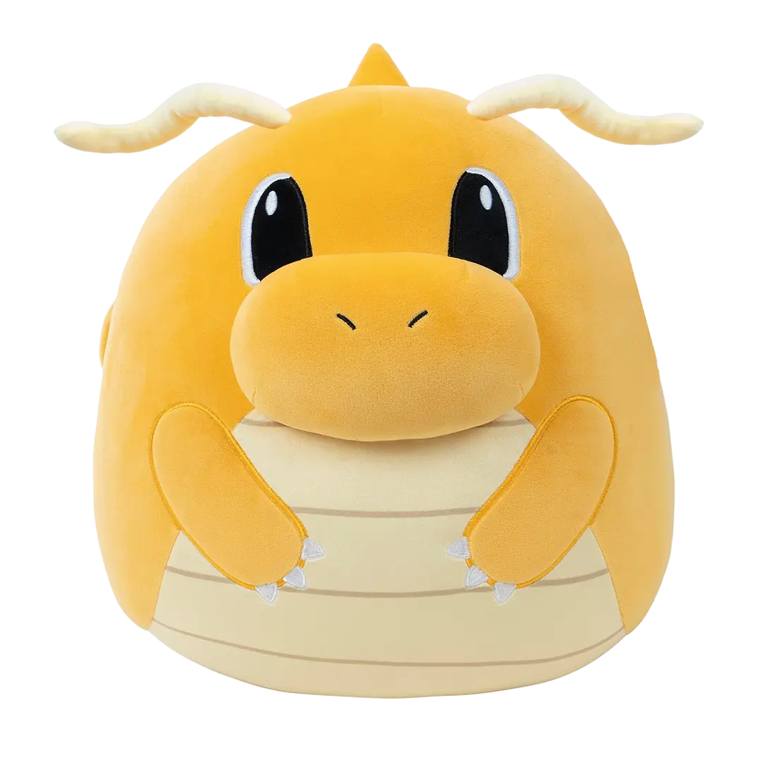Pokémon Dragoran Squishmallow 35 cm – Vorderansicht