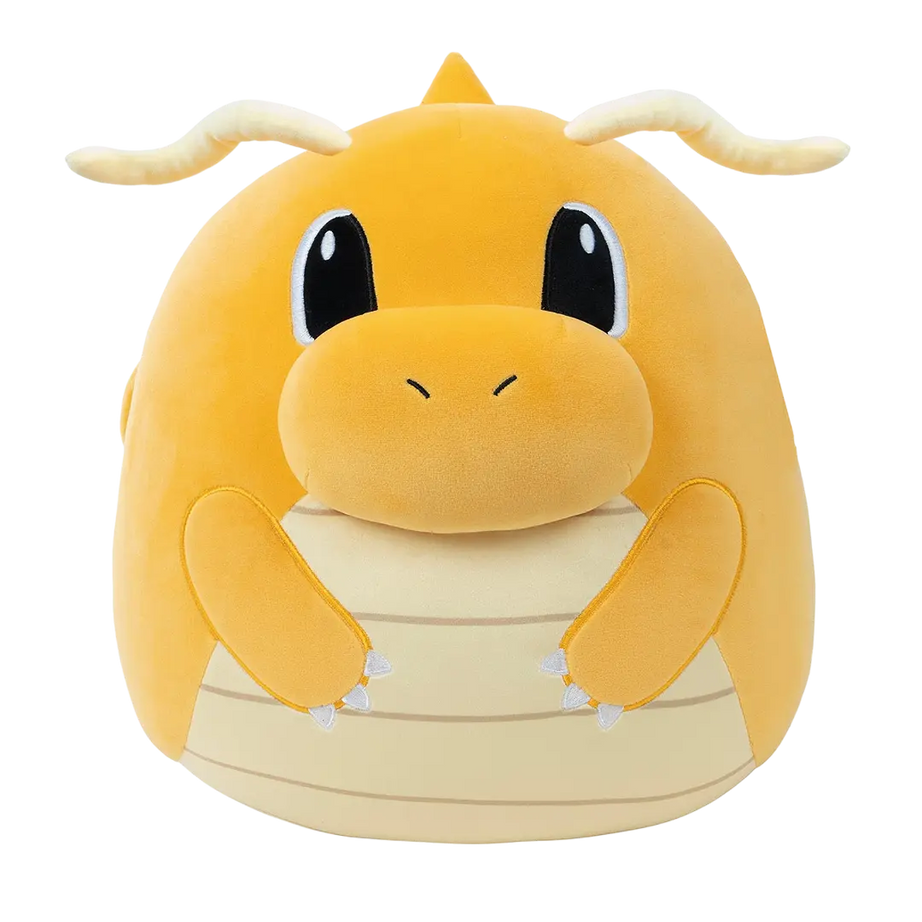 Pokémon Dragoran Squishmallow 50 cm – Vorderansicht