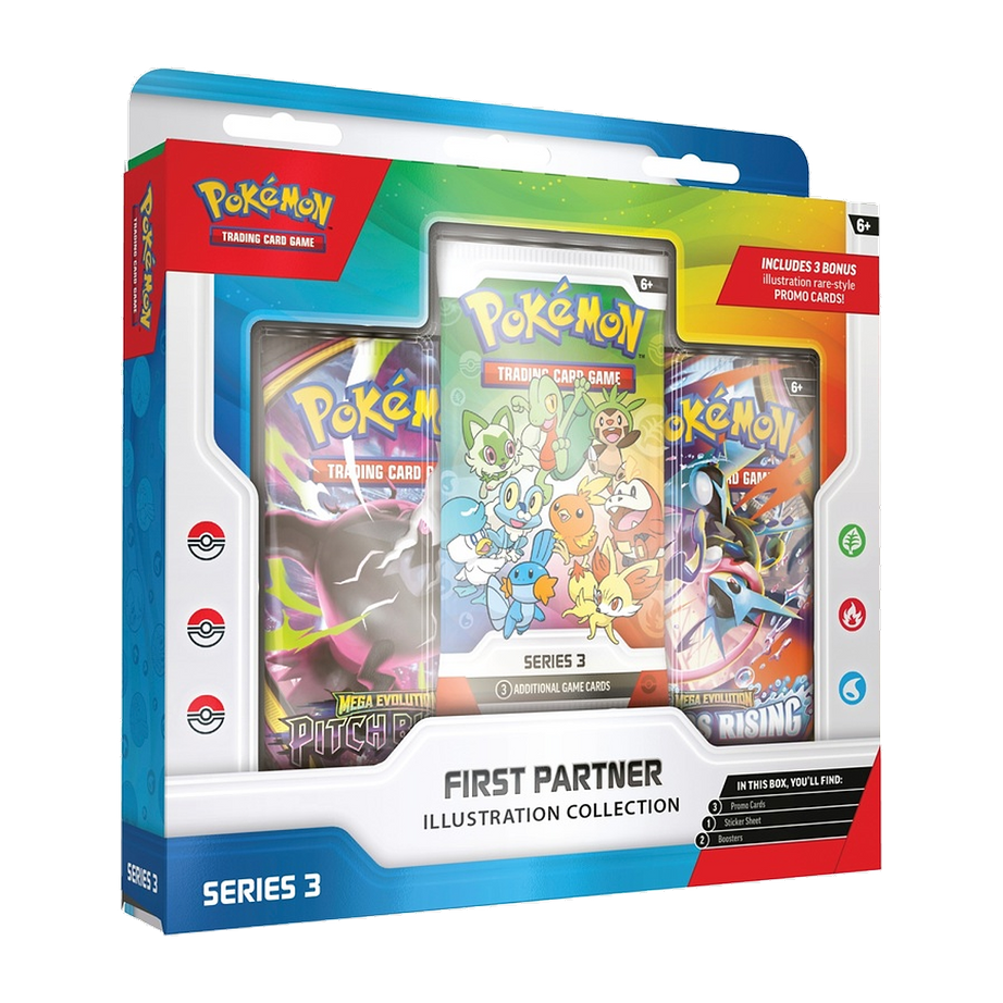 Pokémon First Partner Illustration Collection Series 3 – Englisch