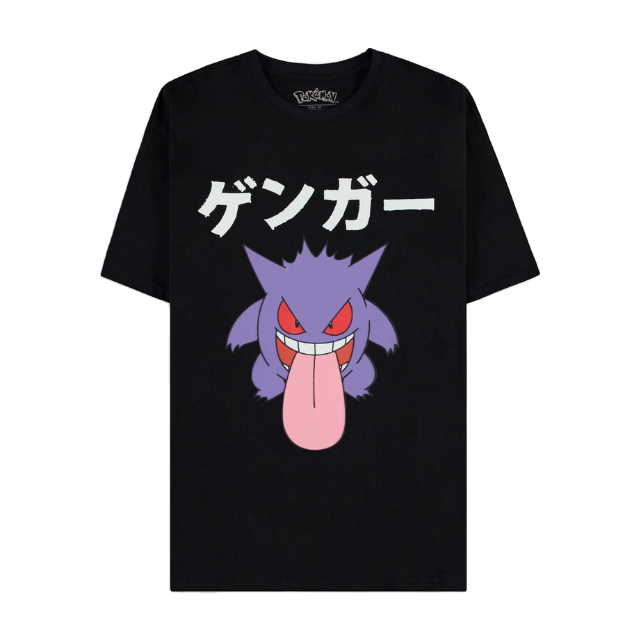 Pokémon Gengar Japan T-Shirt Schwarz