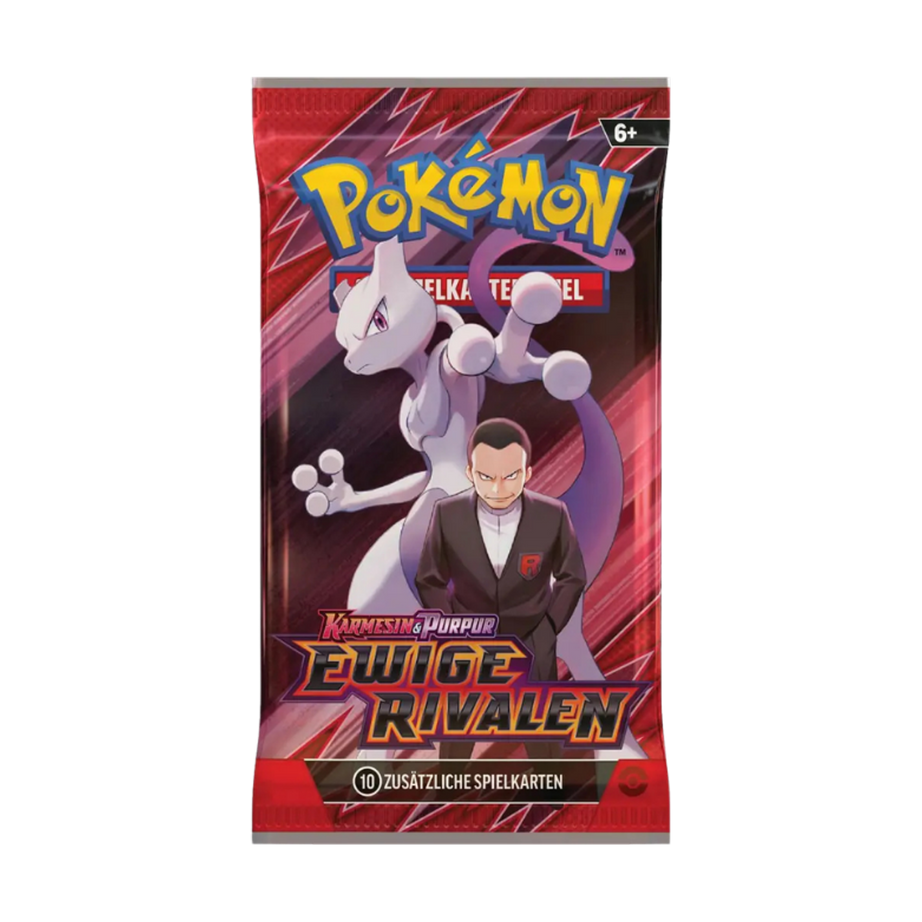 Pokémon Karmesin & Purpur Ewige Rivalen Booster (deutsch) | 10 Sammelkarten + Code