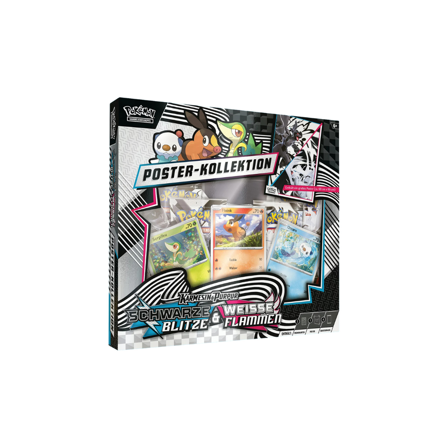 Pokémon TCG: Schwarze Blitze & Weiße Flammen (KP10.5) - Poster-Kollektion Einall (DE) | LAKE-CARDS
