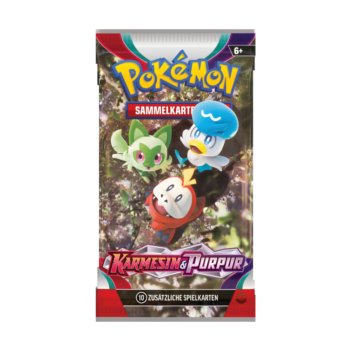 Pokémon Karmesin & Purpur SV1DE Booster Deutsch | 10 Karten