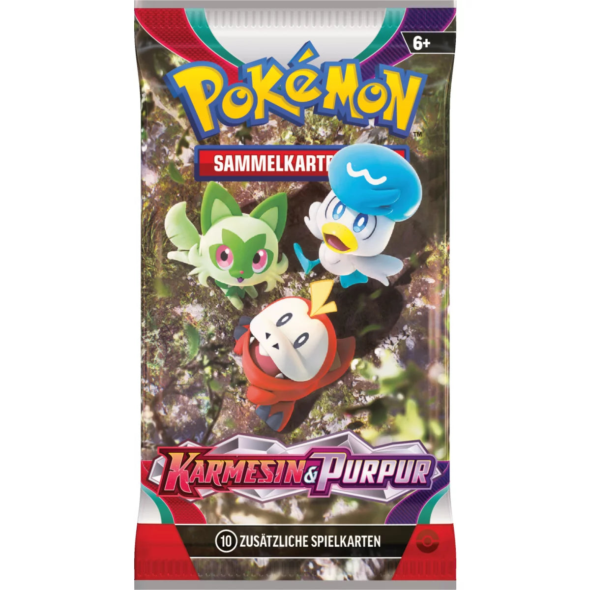 Pokémon Karmesin & Purpur SV1DE Booster Deutsch | 10 Karten