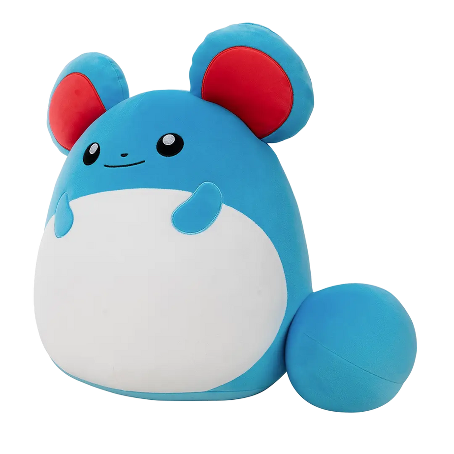 Pokémon Marill Squishmallow 25 cm – Seitenansicht