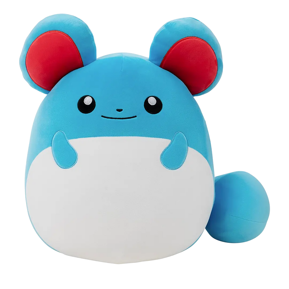 Pokémon Marill Squishmallow 35 cm – Vorderansicht