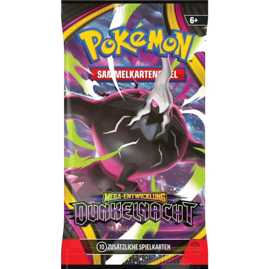 Pokémon Boosterpack Mega-Entwicklung – Dunkelnacht, Motiv Mega-Darkrai-ex