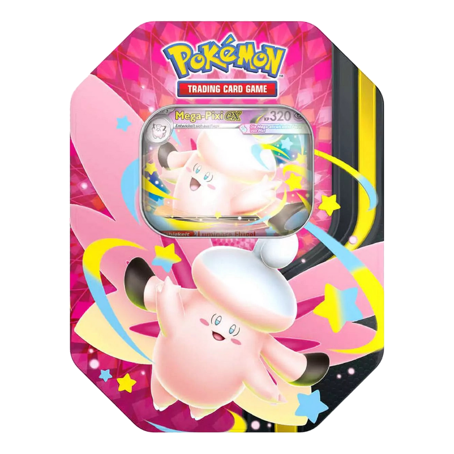 Pokémon Mega-Pixi-ex Tin – Deutsch