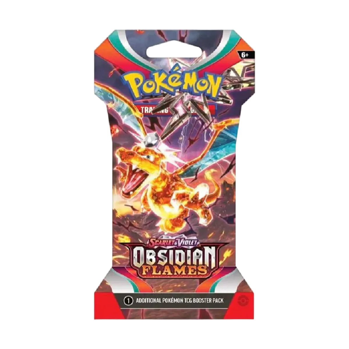 Pokémon TCG – Obsidian Flames – Sleeved Booster Pack – EN