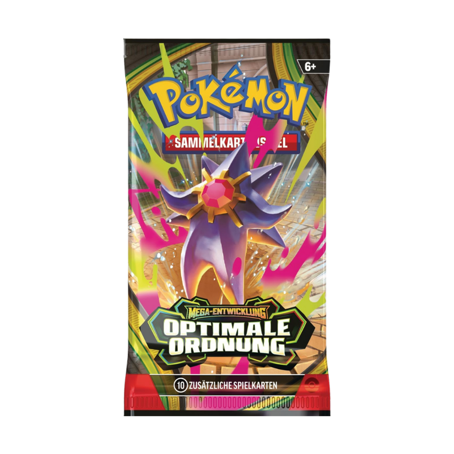 Pokémon Optimale Ordnung Booster (DE) – Mega-Entwicklung Boosterpack