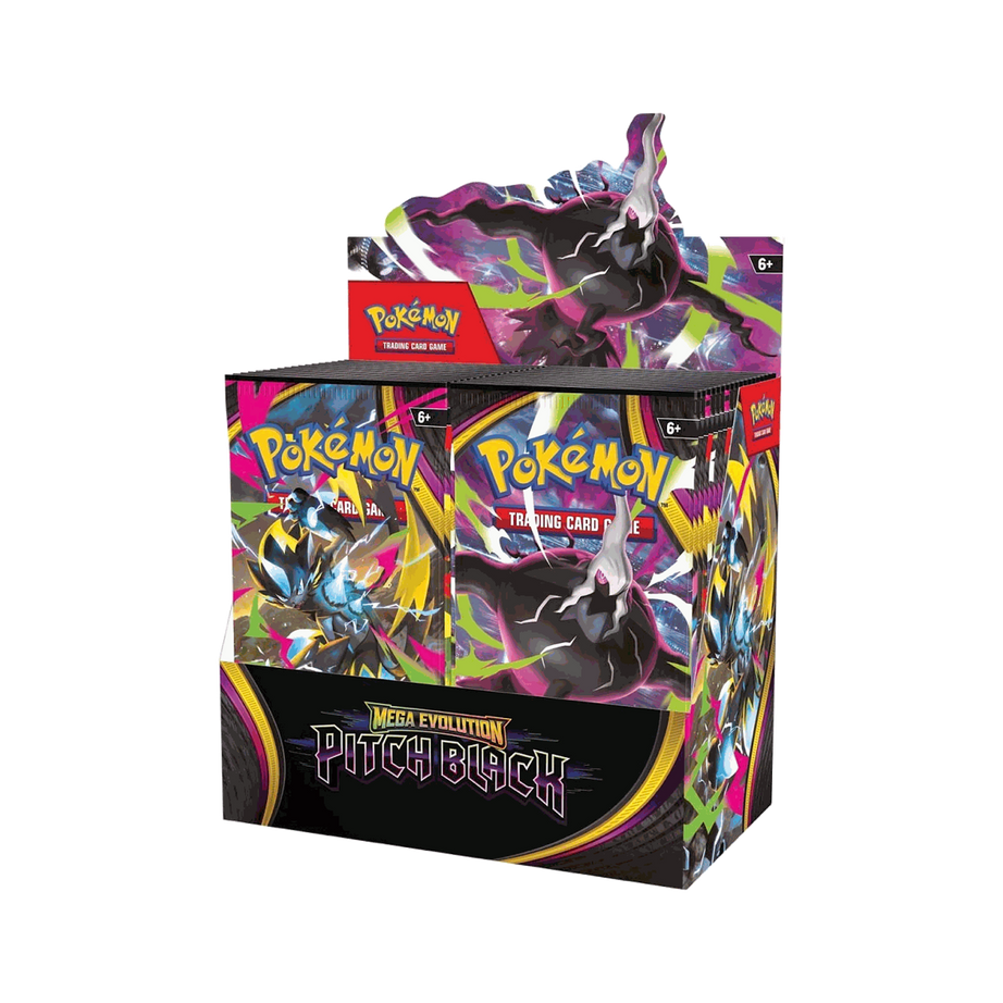 Pokémon TCG Mega Evolution Pitch Black Booster Display Englisch