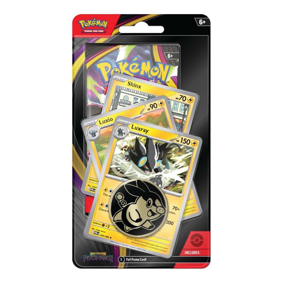 Pokémon TCG Mega Evolution Pitch Black Premium Checklane Blister Englisch