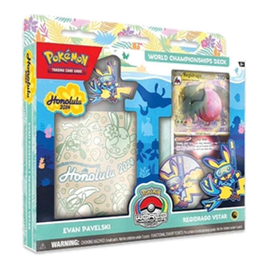 Pokémon TCG Weltmeisterschaftsdeck 2024 Regidrago VSTAR Evan Pavelski Deutsch