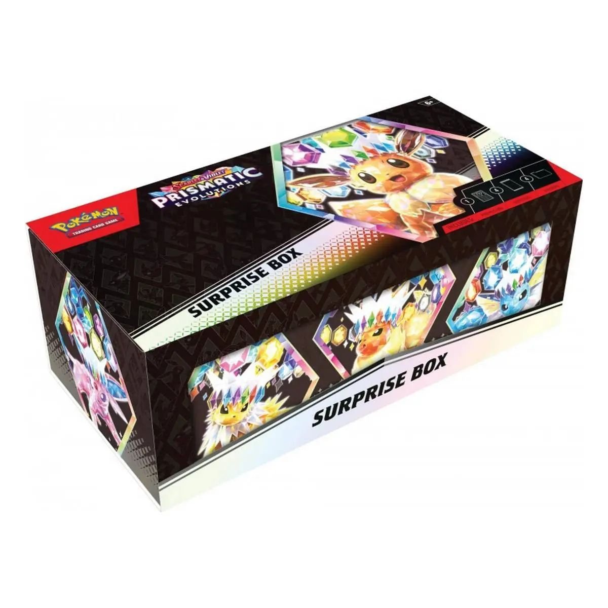Pokémon Scarlet & Violet – Prismatic Evolutions Surprise Box (EN) - LAKE - CARDS