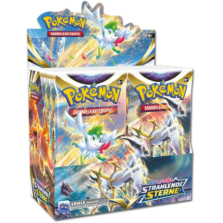Pokémon Schwert & Schild Strahlende Sterne Booster Display auf Deutsch