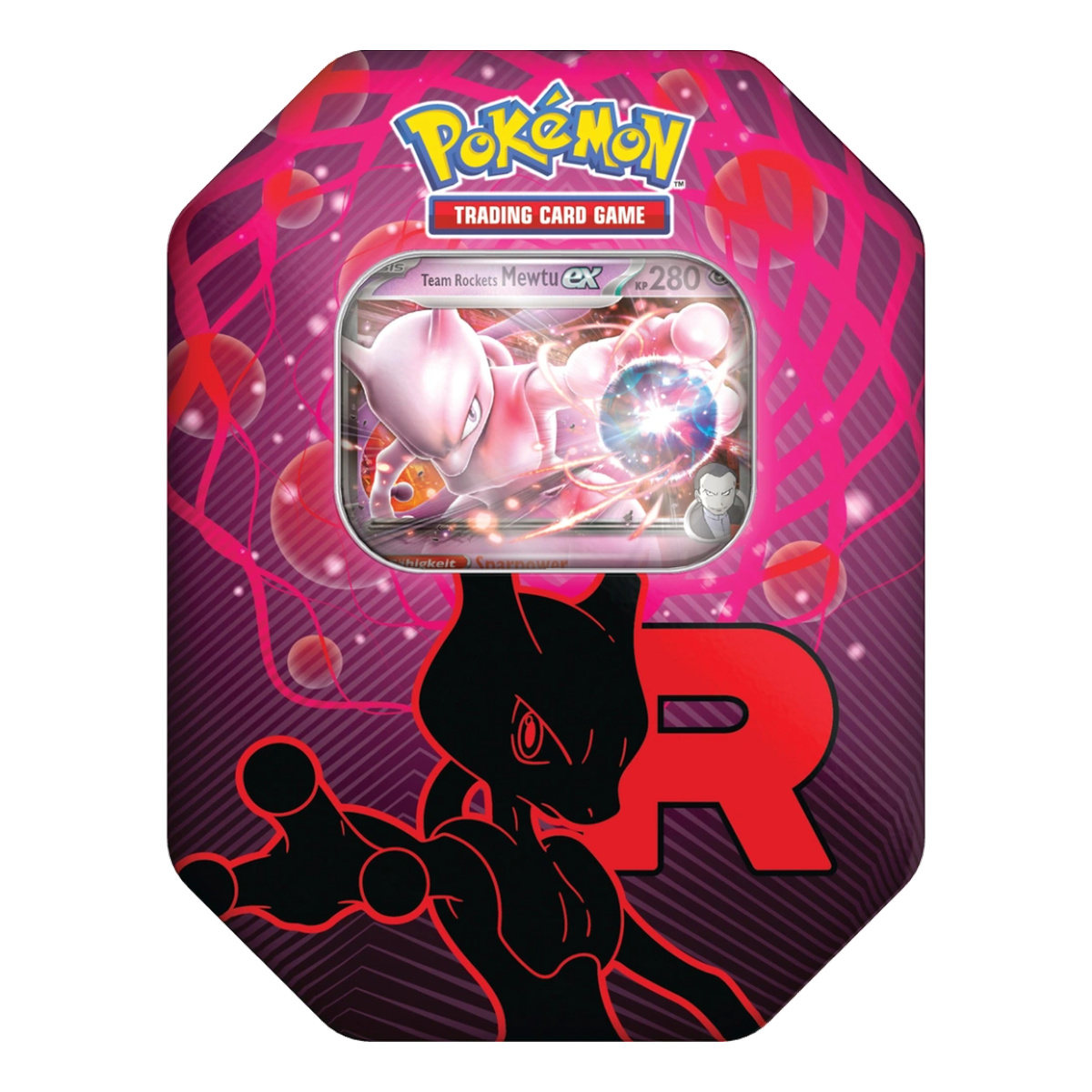 Pokémon Team Rockets Mewtu-ex Tin – Deutsch