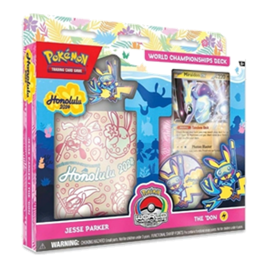 Pokémon TCG Weltmeisterschaftsdeck 2024 The ’Don / Miraidon-ex Jesse Parker Deutsch