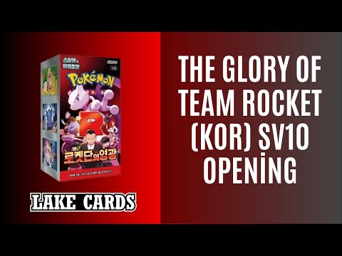 Pokémon TCG: The Glory of Team Rocket (SV10) - Display (KOR)