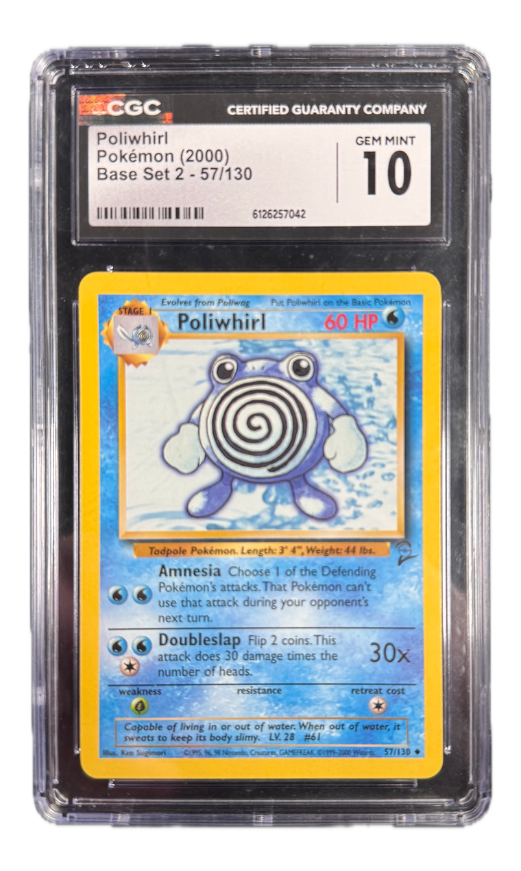 Quaputzi Base Set 2 B2-57 CGC Gem Mint 10 gegradet