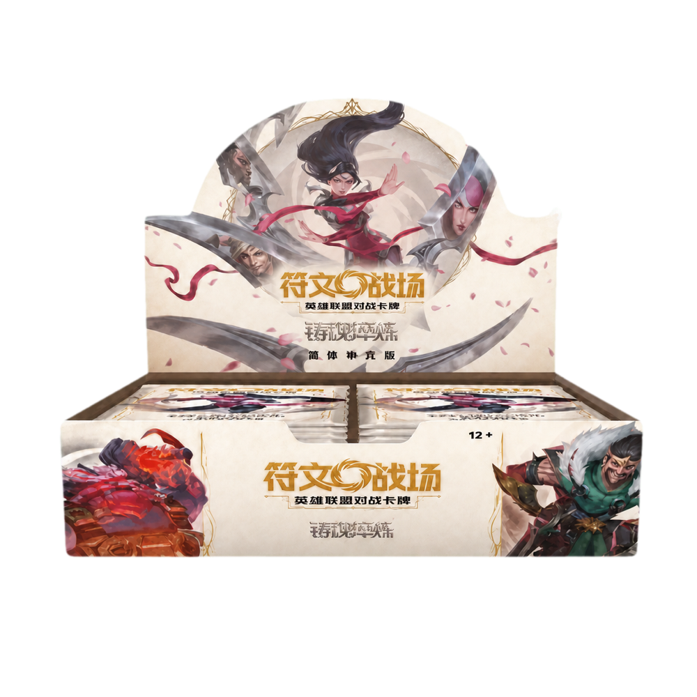 Riftbound Spiritforged Jumbo Display – Vereinfachtes Chinesisch – 12 Booster