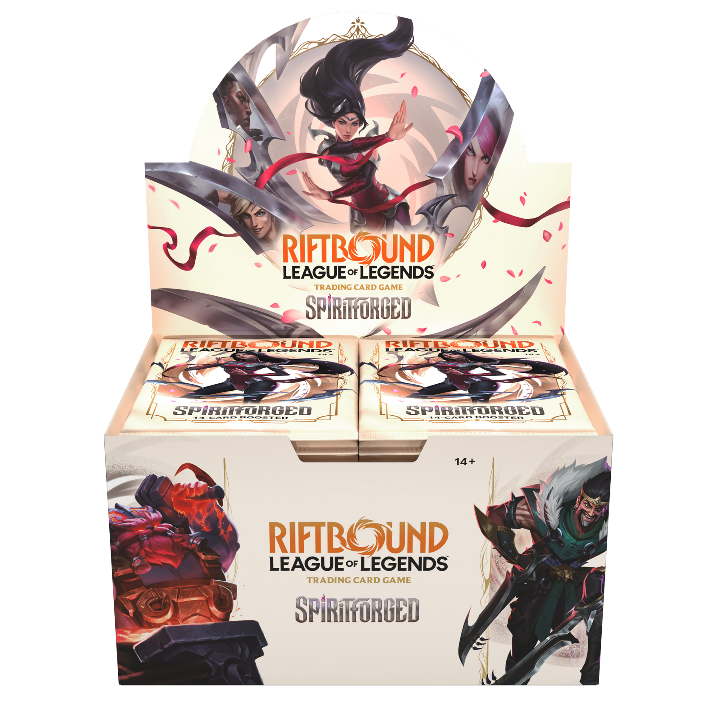 Riftbound Spiritforged Display mit 24 Boostern – Englisch