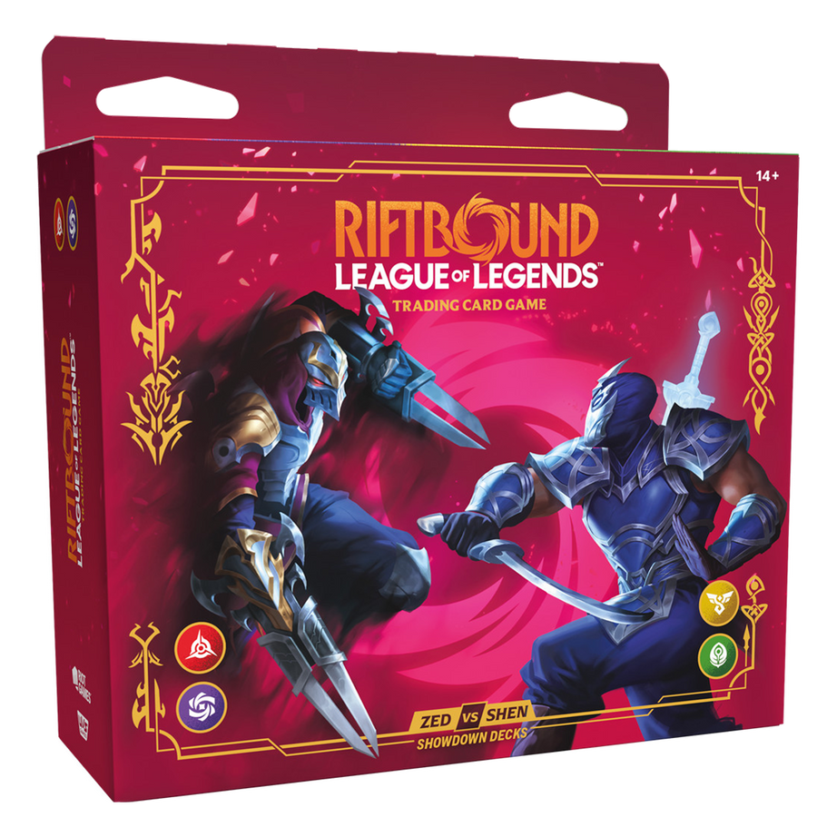 Riftbound Vendetta Zed vs Shen Showdown Decks Englisch