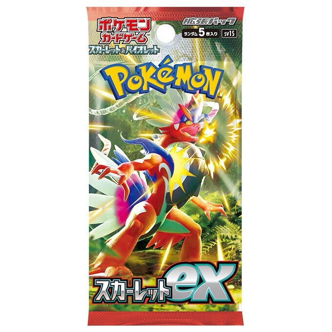 Pokémon TCG:  Scarlet EX - Booster (JP)