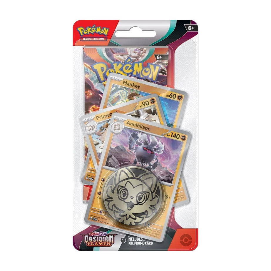 Scarlet & Violet Obsidian Flames Premium Checklane Blister (englisch) - LAKE - CARDS