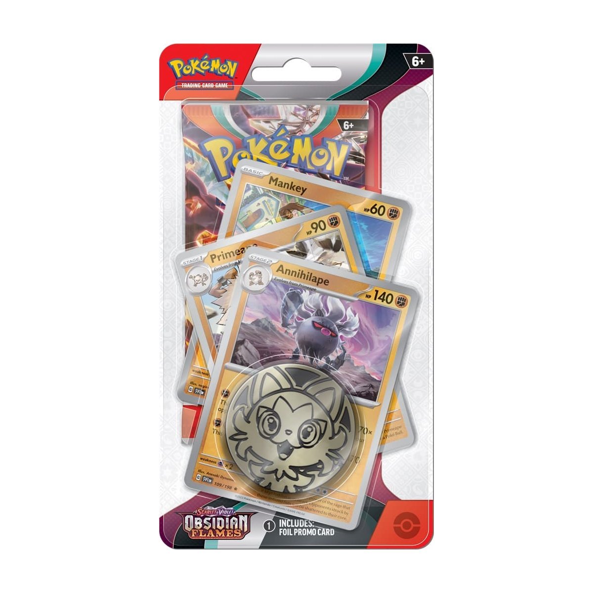 Scarlet & Violet Obsidian Flames Premium Checklane Blister (englisch) - LAKE - CARDS