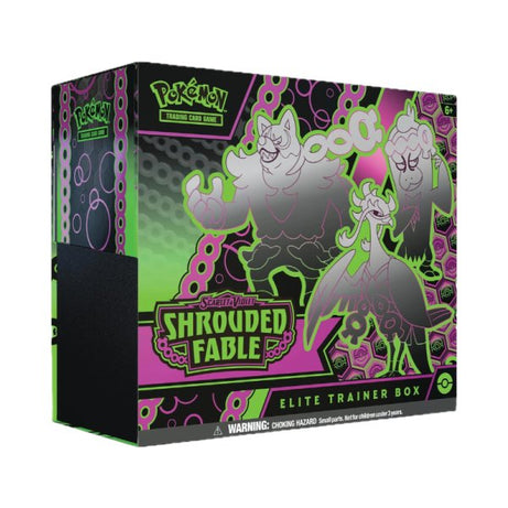 Scarlet & Violet Shrouded Fable Elite Trainer Box - LAKE - CARDS