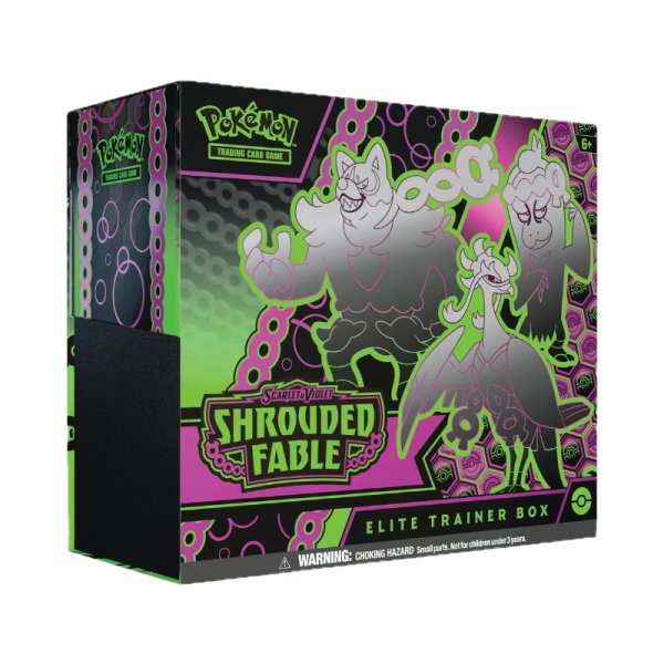 Scarlet & Violet Shrouded Fable Elite Trainer Box - LAKE - CARDS