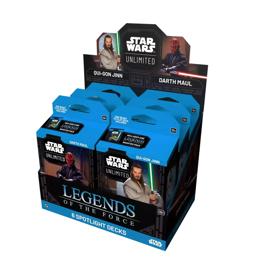 STAR WARS: UNLIMITED LEGENDS OF THE FORCE SPOTLIGHT-DECK EN