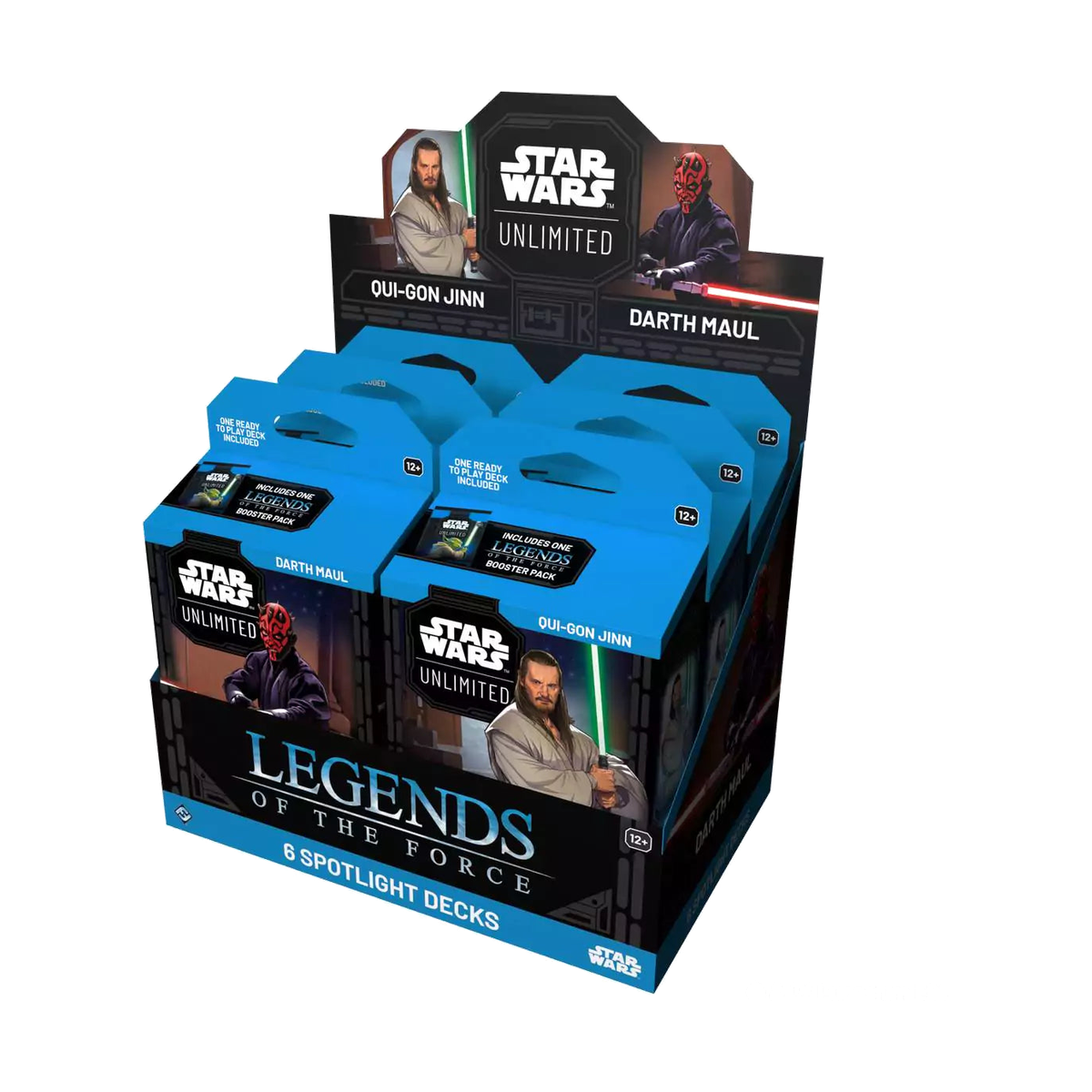 STAR WARS: UNLIMITED LEGENDS OF THE FORCE SPOTLIGHT-DECK EN