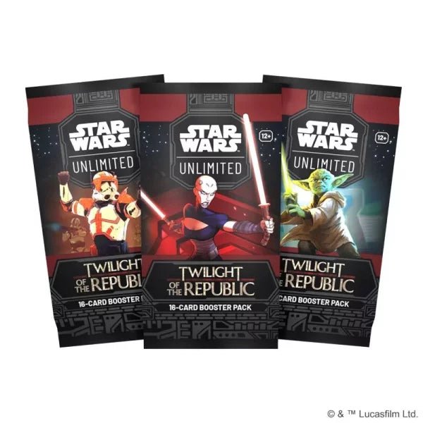 Star Wars: Unlimited - Twilight of the Republic/Niedergang der Republik Booster - LAKE - CARDS