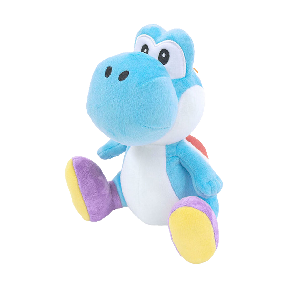 Super Mario Yoshi Hellblau 20 cm Plüschtier
