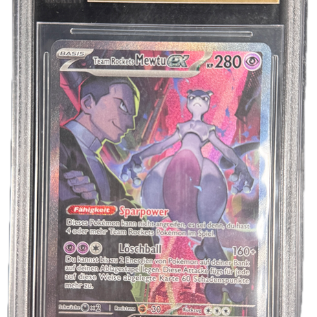 Team Rockets Mewtu ex DRI-231 BGS Pristine 10 gegradet
