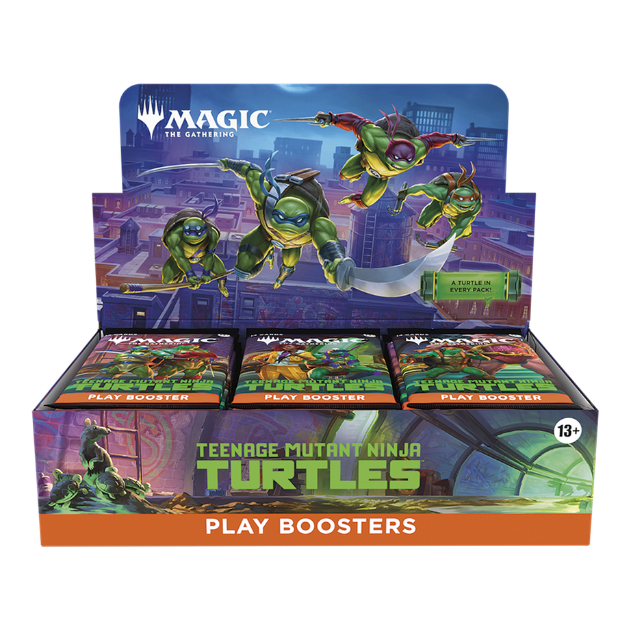 Magic: The Gathering Teenage Mutant Ninja Turtles Play Booster Display – Englisch