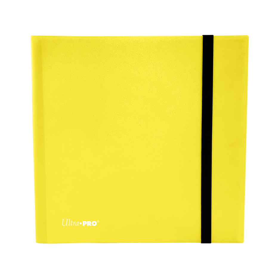 Ultra PRO Eclipse 12-Pocket PRO-Binder in Lemon Yellow – 480 Karten