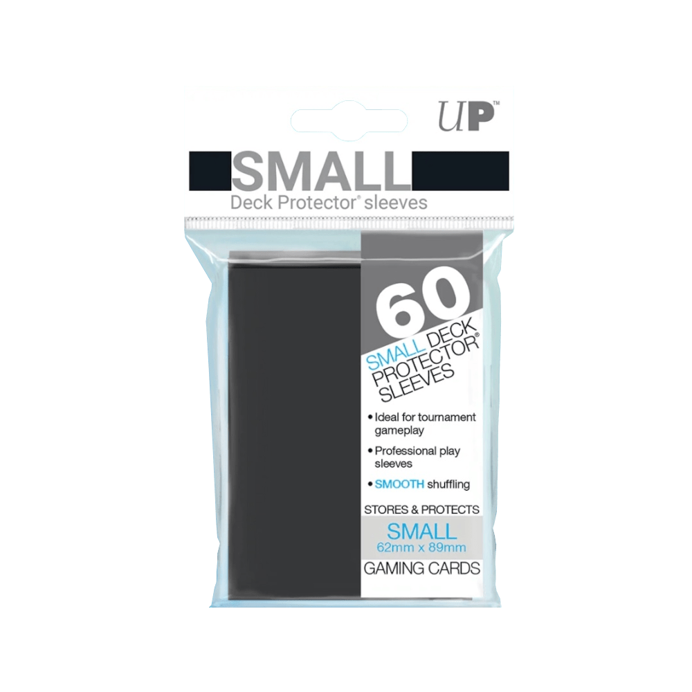 Ultra Pro - Pro - Gloss Small Deck Protector Sleeves Stil: Black - LAKE - CARDS