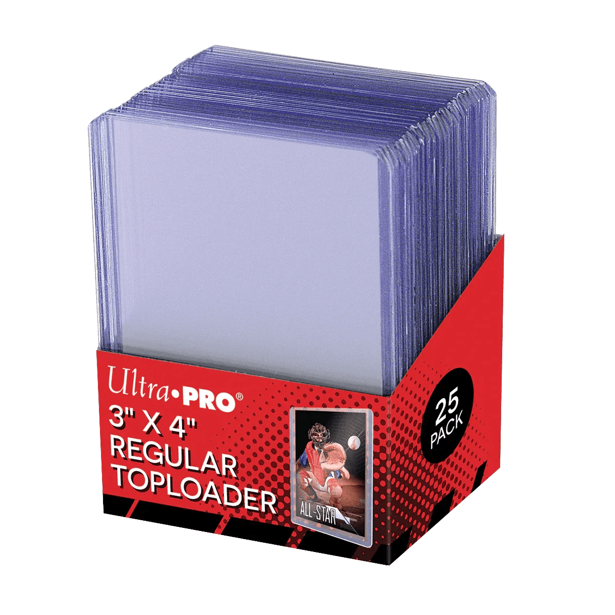 Ultra Pro - Regular Toploader (25er Pack) - LAKE - CARDS