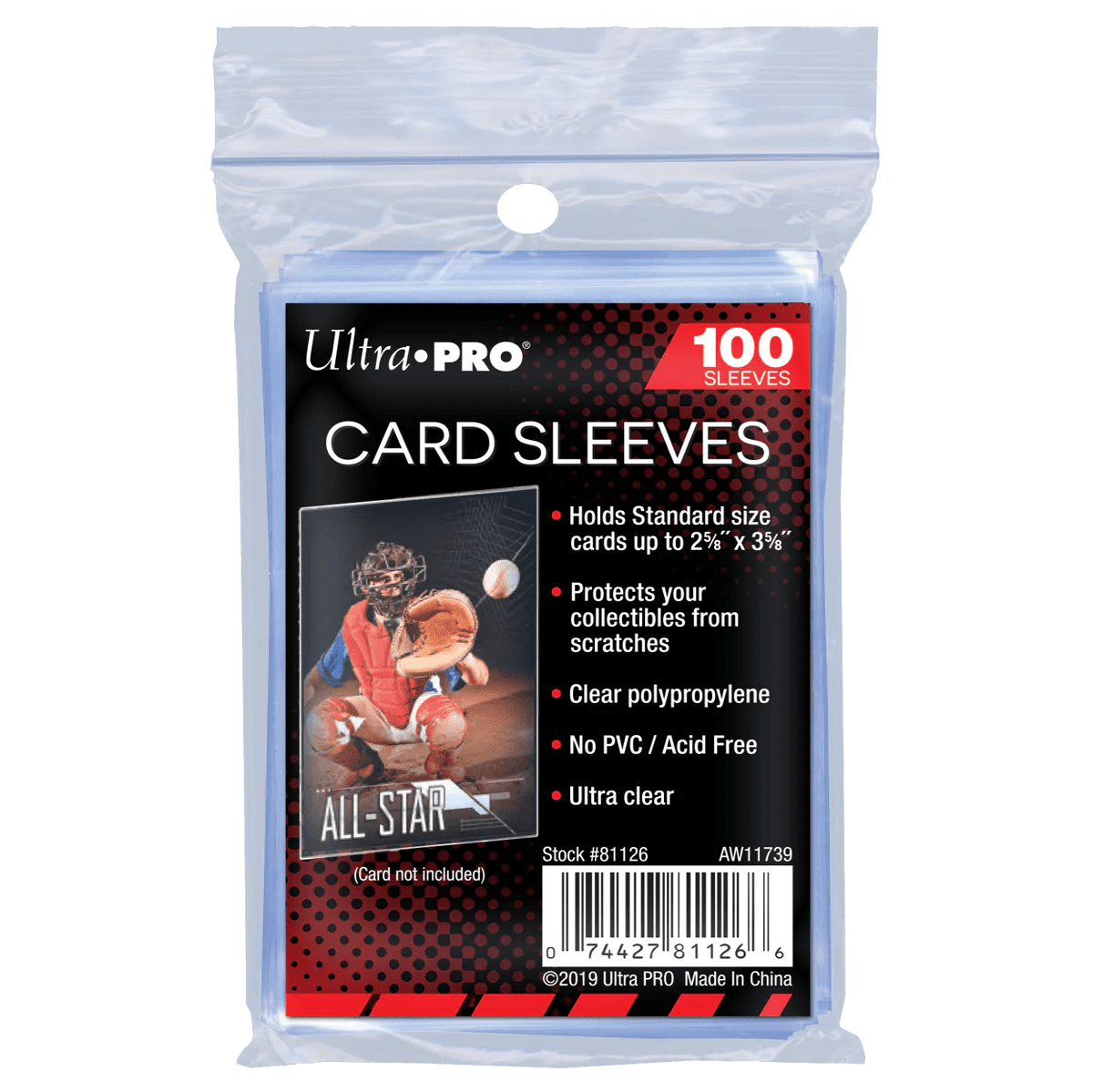 Ultra Pro - Soft Sleeves (100er Packung) - LAKE - CARDS