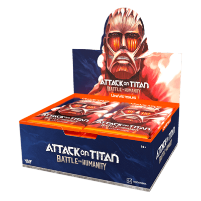 Universus CCG: Attack on Titan "Battle for Humanity" Booster Display (24 packs) - EN - LAKE - CARDS