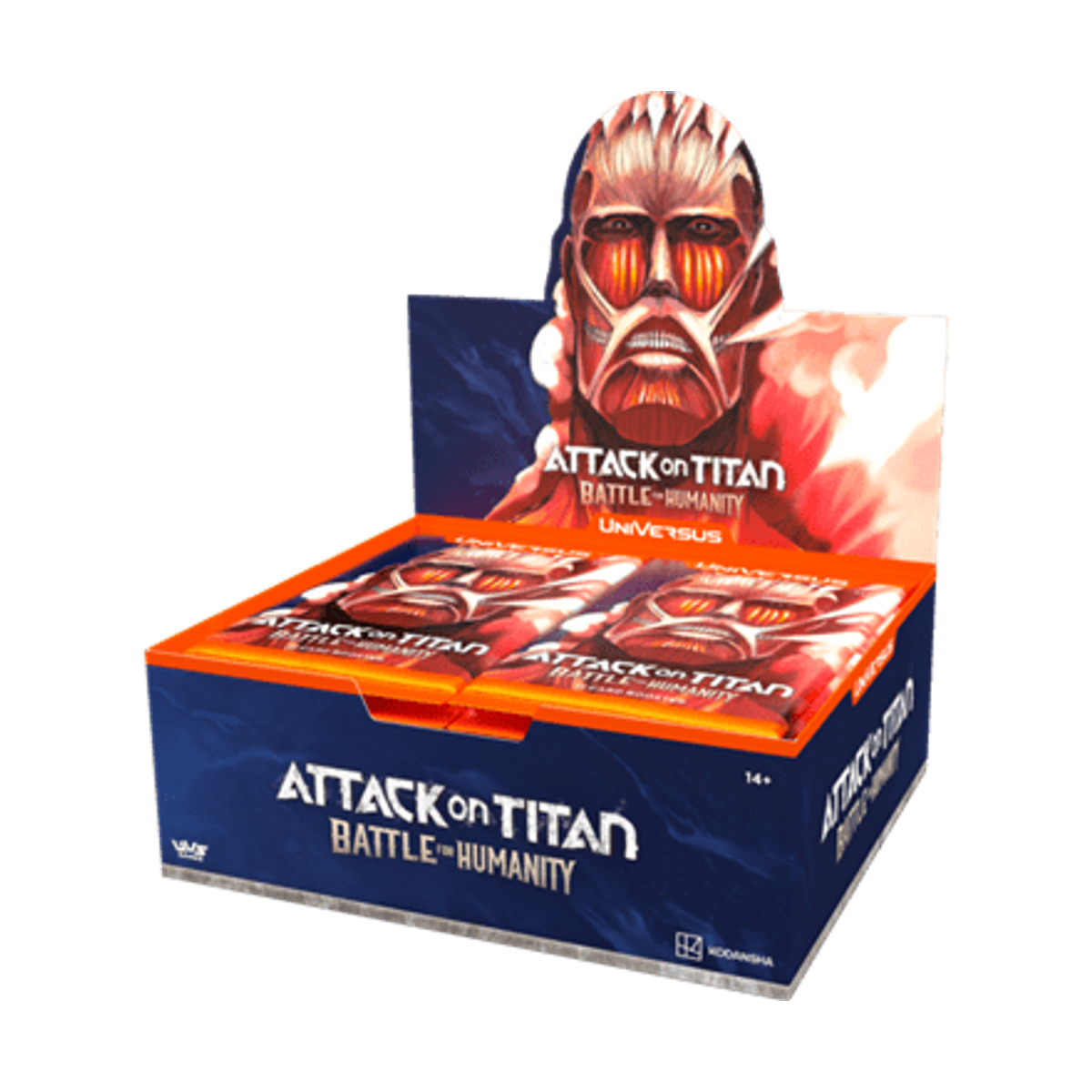 Universus CCG: Attack on Titan "Battle for Humanity" Booster Display (24 packs) - EN