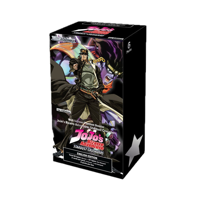 WEISS SCHWARZ - JOJO'S BIZARRE ADVENTURE: STARDUST CRUSADERS PREMIUM BOOSTER DISPLAY (6 PACKS) - EN - LAKE - CARDS