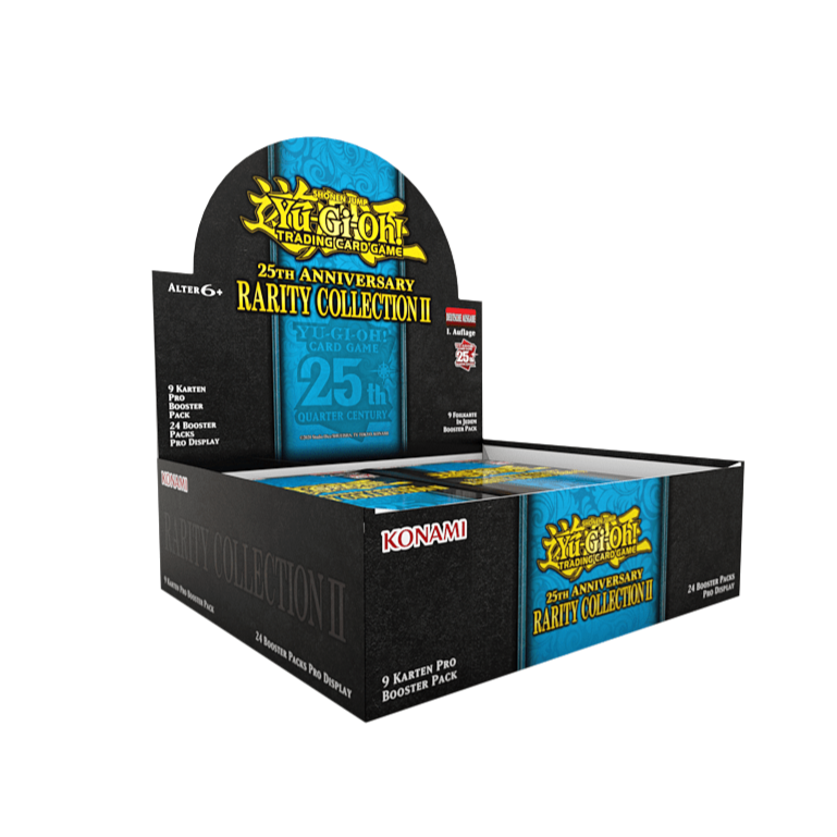 YGO - 25TH ANNIVERSARY RARITY COLLECTION II BOOSTER DISPLAY (24 PACKS) - DE - LAKE - CARDS